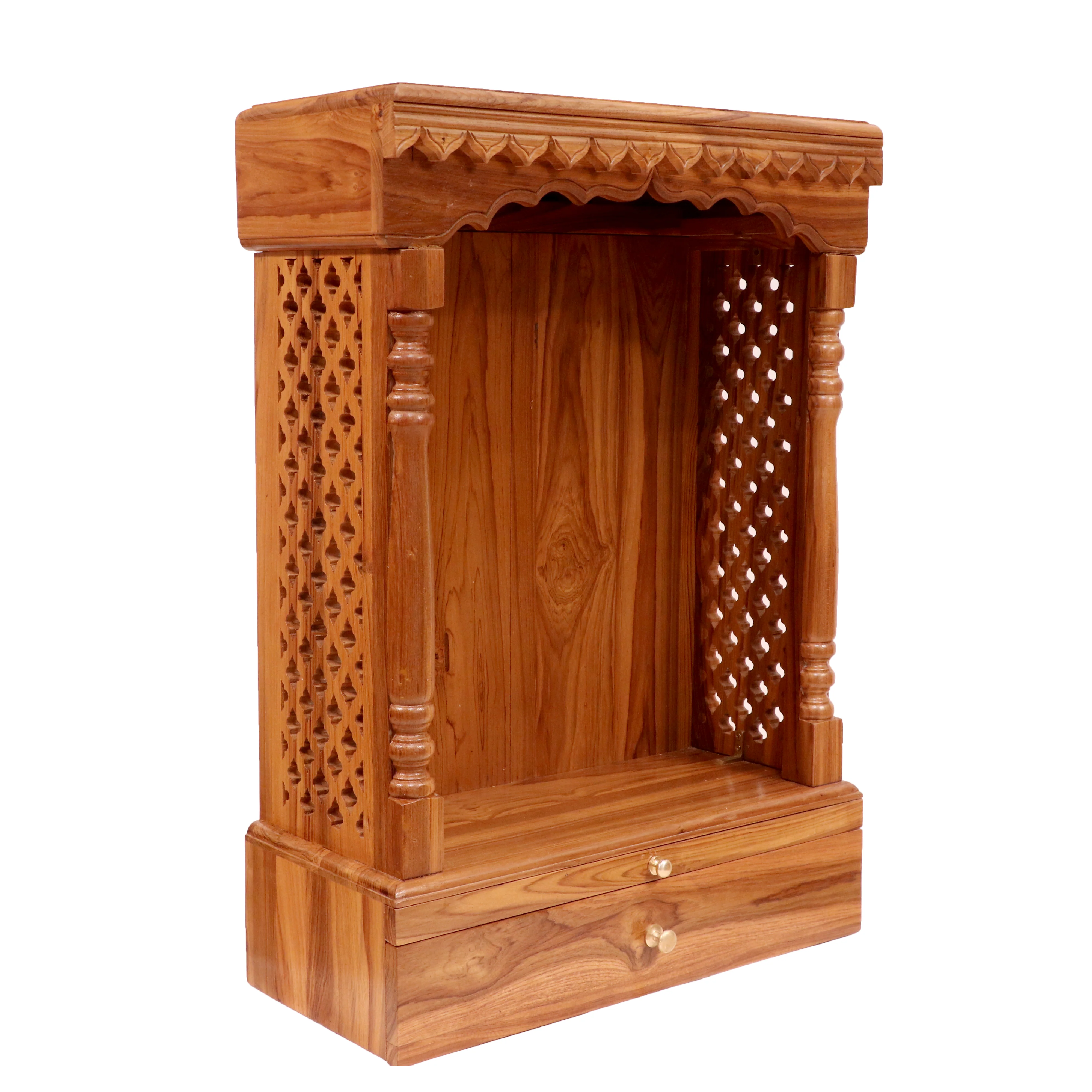 Handcrafted Wooden Temple